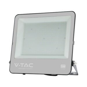 VT-44003 300W SMD FLOODLIGHT SAMSUNG CHIP 1M WIRE 6500K BLACK BODY GREY GLASS 135LM/W