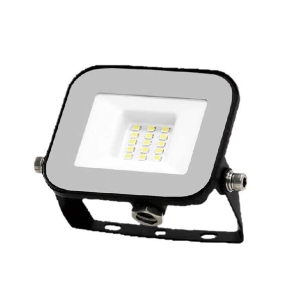 VT-44010 10W FLOODLIGHT SAMSUNG CHIP 6500K BLACK BODY GREY GLASS VT-44010 10W FLOODLIGHT SAMSUNG CHIP 6500K BLACK BODY GREY GLASS